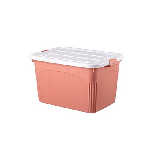 Chenzhi Shangpin Storage Box Moving Clothes Quilt Organizer Large Toy Storage Box Thickened Bedroom Dormitory Office Storage Yellow 80# (46*33*28cm)X4 Pulley