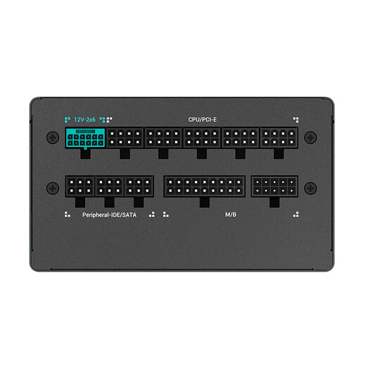 Jiuzhou Fengshen (DEEPCOOL) PQ850G 850 W Goldmedaille Vollmodul-Netzteil ATX3.1 Desktop-Netzteil 750 W Computer-Netzteil 650 W PCI5.1 PQ750G Black Gold Medal Vollgeformte Linie ATX3.1