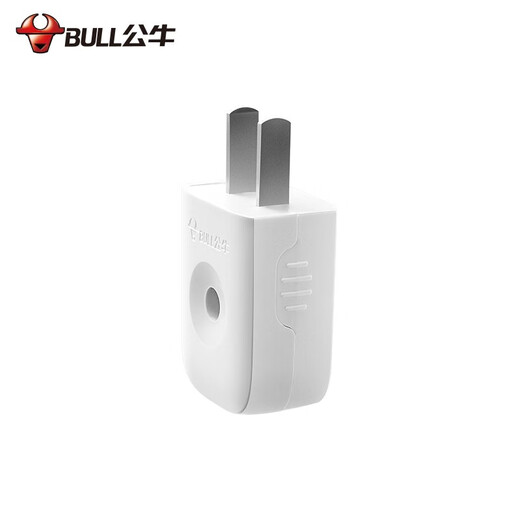 Bull switch socket two-pin three-pin plug 10A 2-pin 3-pin unbreakable series durable power plug socket wireless self-wiring plug two-pin 10A plug