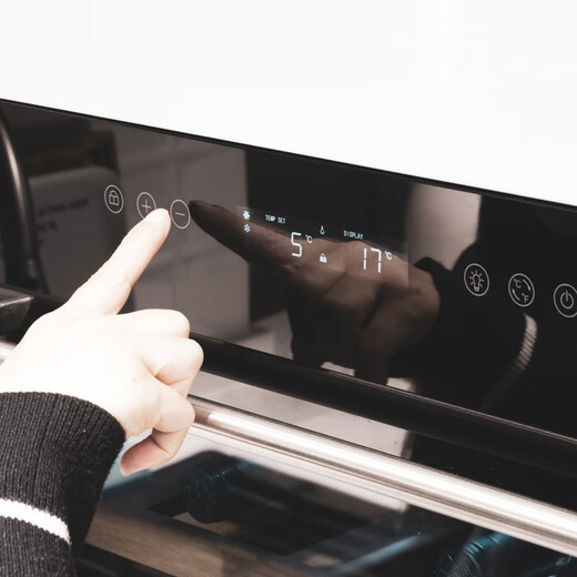 XSAN built-in red wine cabinet, constant temperature and humidity wine cabinet, household small living room built-in refrigerated cabinet, 24-bottle constant temperature wine cabinet