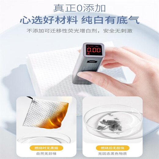 5 Packs of Face Washing Towels Disposable Cotton Face Washing Towels Cleansing Towels Tissue Type (5 Packs) Tuzki Style - Upgraded Thickened Pearls