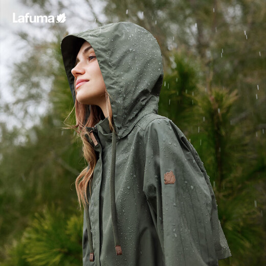 LAFUMA乐飞叶户外冲锋衣女 硬壳II级防水防风登山夹克外套 LFJA4AS61