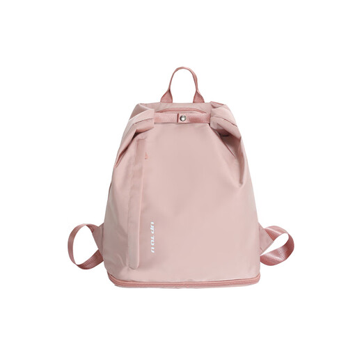 乐活旅行旅行包健身包干湿分离游泳运动包旅行大容量行李包男士手提包背包 粉色