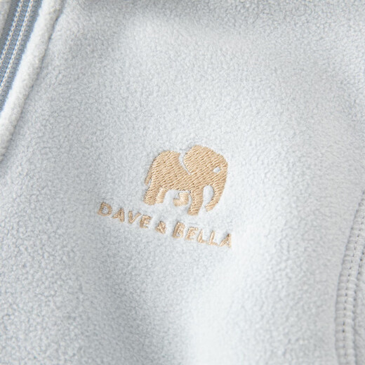 David Bella children's polar fleece jacket autumn clothing for boys and girls baby clothes anti-static cardigan