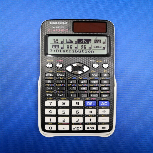 Fx-991EX English version 552 kinds of scientific function function calculator for building automation and note-taking, black