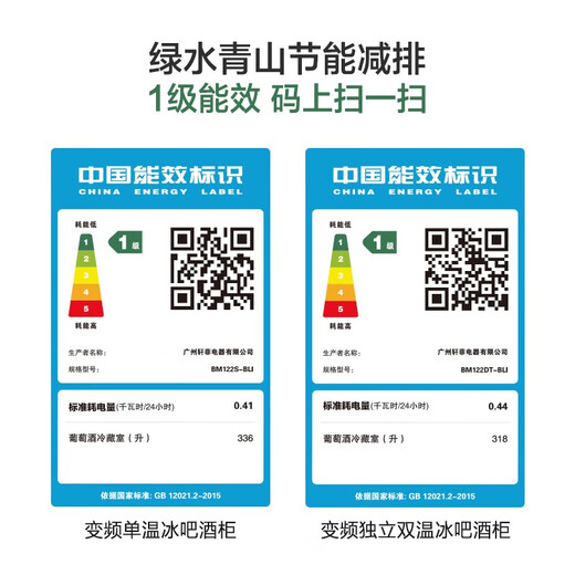 PULADI frequency conversion first-class energy efficiency red wine cabinet constant temperature wine cabinet embedded frost-free wine compressor home living room smart office refrigerator first-class energy efficiency frequency conversion thin model independent dual temperature model 318L