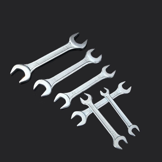 Open-ended wrench, double-ended dead end wrench, dual-purpose open-end wrench set, auto repair wrench tool, double-opening 13-14.MM No Specifications