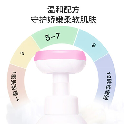 JAFFRONG Flower Hand Sanitizer Refill 300ml Rich Foam Clean Easy Rinse No Pump Refill Strawberry Fragrance