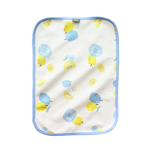 Tongtai Beikang Urinabscheider -Kissen Baby wasserdicht und waschbar kleiner Größe Baby Urinpolster reines Baumwoll kleine Wäsche Neugeborene Windel Pad 35x Cartoon Blau + Cartoon gelb reines Baumwoll wasserdicht 2 Packungen