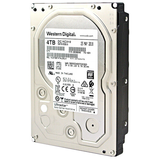 Western Digital (WD) enterprise-class desktop mobile hard drive 3.5 inches, 7200 rpm, high-speed and large-capacity external storage, black USB3.0 interface CMR mechanical hard drive, compatible with Mac 10TB Green Link hard drive enclosure + Western Digital enterprise-class server hard drive