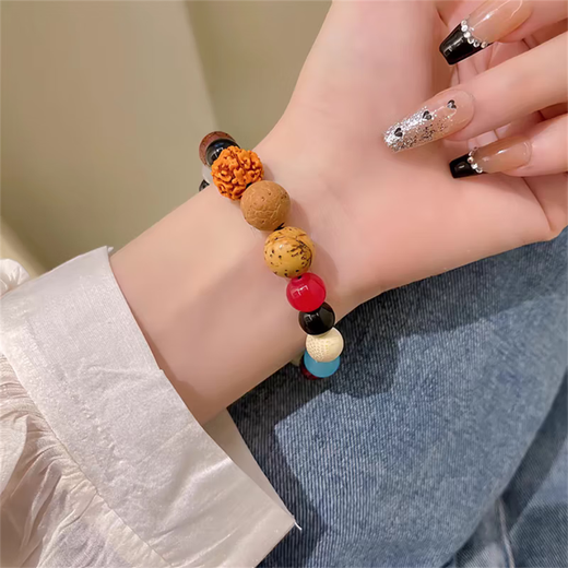 Eighteen seeds bracelet Duobao Bodhi seed bracelet imitation 18 seeds new student gift for men and women Duobao eighteen seeds bracelet