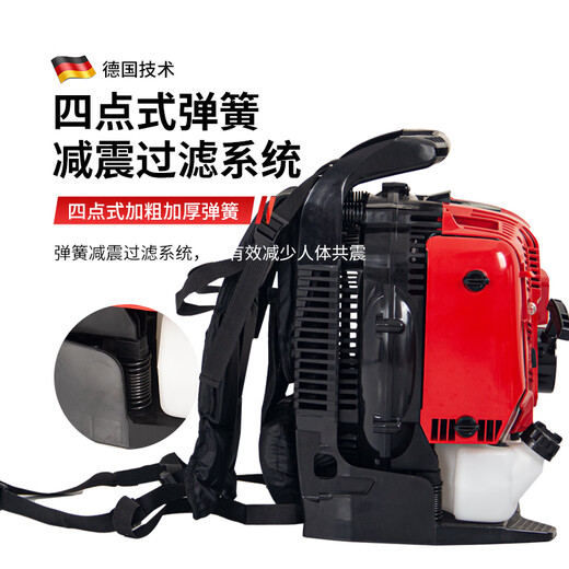 锐姿汽油吹风机背式工业用大棚吹雪机大功率森林消防风力灭火机鼓风机 四冲-背式-EB9900-纯汽油-5.8