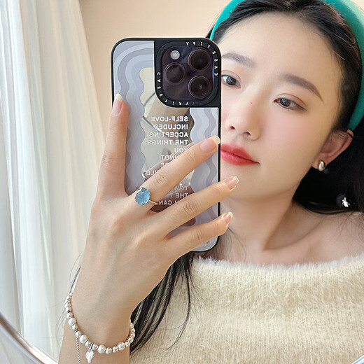 DL 1998 Fat Donglai same style aquamarine ring natural ice raw stone for men and women ice candy conformal raw ore specimen