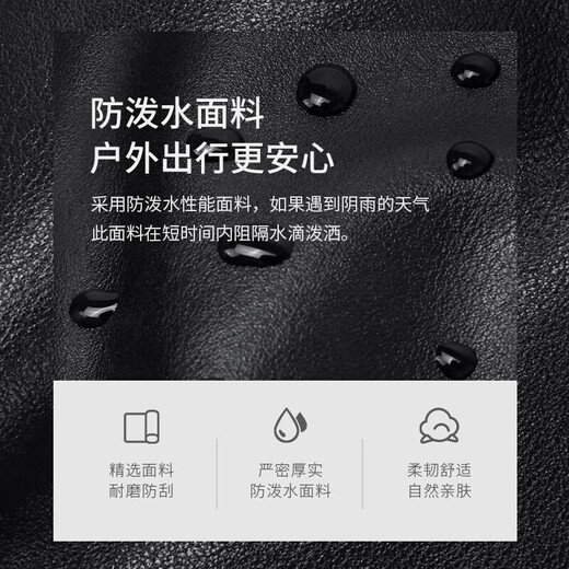 Golf (GOLF) business briefcase men's first-layer leather handbag 15-inch computer bag briefcase gift for boyfriend and father