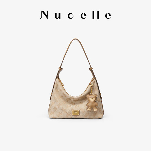NUCELLE Shen Yue's same fabric Pegasus HOBO bag women's 2025 single shoulder crossbody high-end armpit bag birthday gift