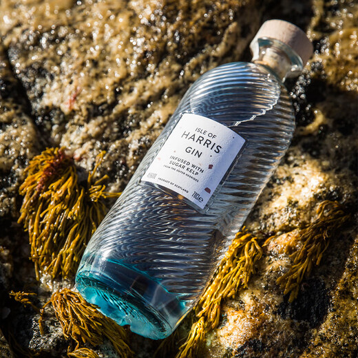 Isle of Harris British National Pavilion Original importé Harris Island Style Sugar Kelp Gin Gin Foreign Liquor Hailings Gin 700 ml 1 bouteille