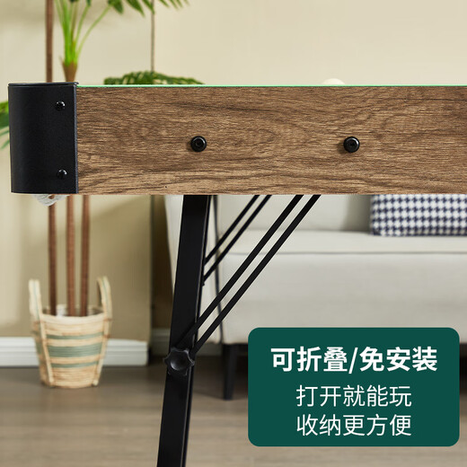 Top Sports Family Foldable Children's Pool Table Home Installation-Free Three-in-One Indoor Multi-Function Table Table Tennis Table 150cm Three-in-One (TP-5909) Green Cloth