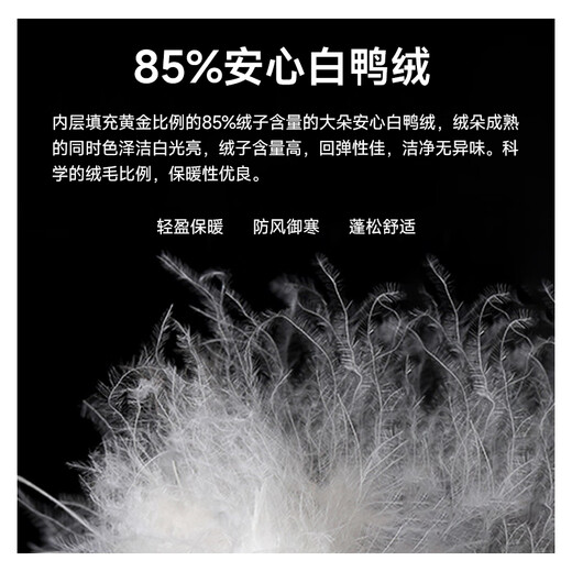 SATCHI Men's Men's Down Windbreaker 2025 Winter New Lapel Duck Down Business Executive Jacket Thick Licorice Gray 52