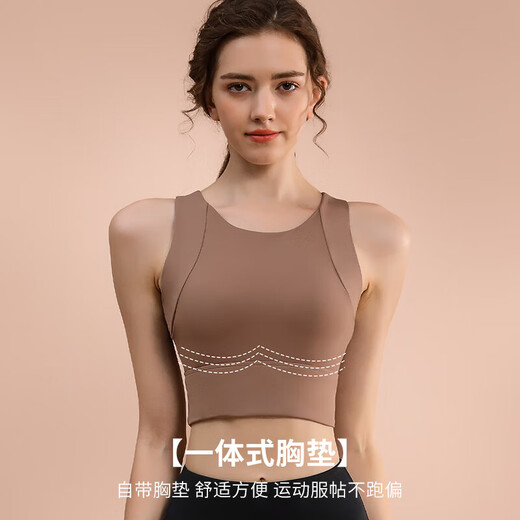 Xue Qianman sports bra shock-proof high-intensity running yoga bra fitness clothing anti-sagging Pilates sports vest for women