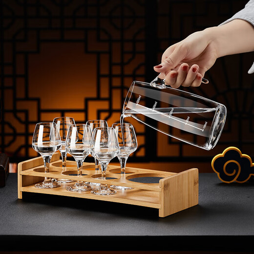 MARTIGUES Sommelier Special IOS Crystal Glass White Wine Tasting Cup Tulip Tasting Wine Cup 50ml 50ml Tasting Cup 2 pieces