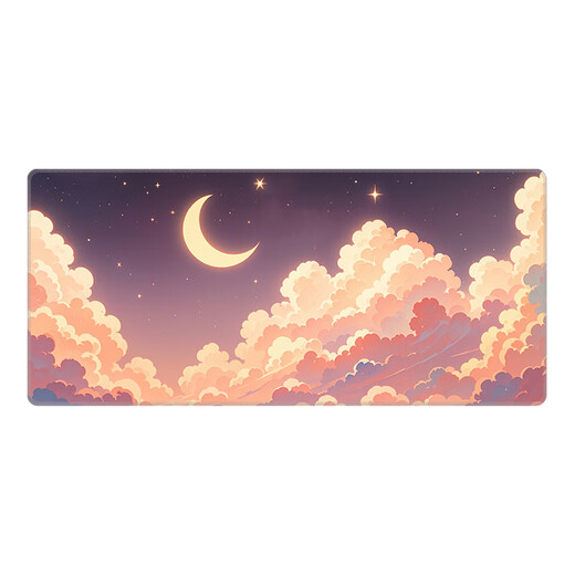 
Fun Extreme Mouse Pad Extra Large Scenic Office Desk Pad for Boys Special Anti-Slip Thickened E-Sports Games Computer Keyboard Pad Customized Versatile High-Precision Thickened Good-looking Lock Edge Customized 12805 Pink Starry Sky 1000mm*500mm*5mm