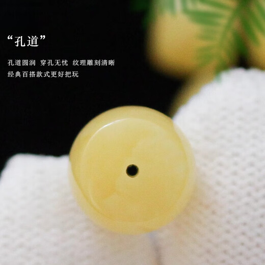 Fat Donglai's same authentic beeswax bracelet, natural Russian material, straight-cut old-style barrel beads, star and moon, precision straight-cut, Russian material, old-style beads 9*8mm/single