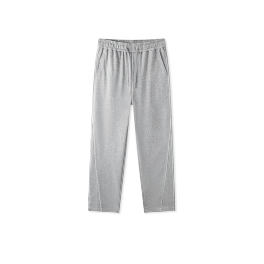 Semir Casual Pants Men's Loose Straight Pants 2025 Spring Contrast Color Sports Style Knitted Pants Fashion 109125127110