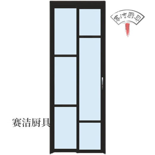妙普乐pd门厨房推拉平开一体门钛镁合金折叠定制pt门卫生间门厕所门折叠 平框系列/平方