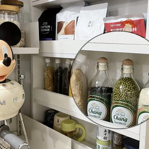 Jijia Elephant Soda Water Bottle Stopper Perrier Sparkling Water Grain Storage Glass Bottle Universal Beech Wood Stopper Mushroom Stopper 6 Free Funnel