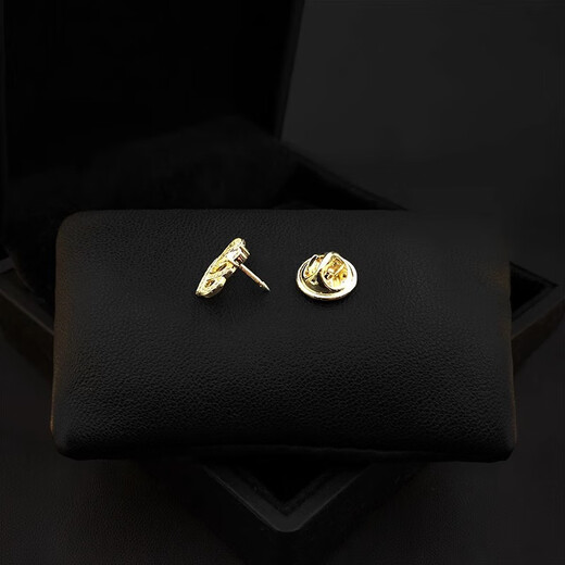 QUAMER Korean style fashion crown brooch creative personality cute pin simple personality western large size