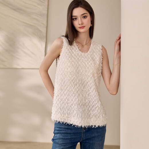 Roeyshouse Roe Fashion Quasten ärmelloses Hemd für Frauen 2025 Sommer neu