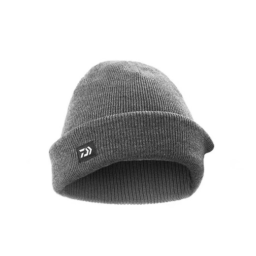 DAIWA 23 Autumn and Winter DC-9823CS Antibacterial and Anti-UV Warm Knitted Hat Cold-proof Fishing Hat Versatile 9823CS Gray Antibacterial and Anti-UV