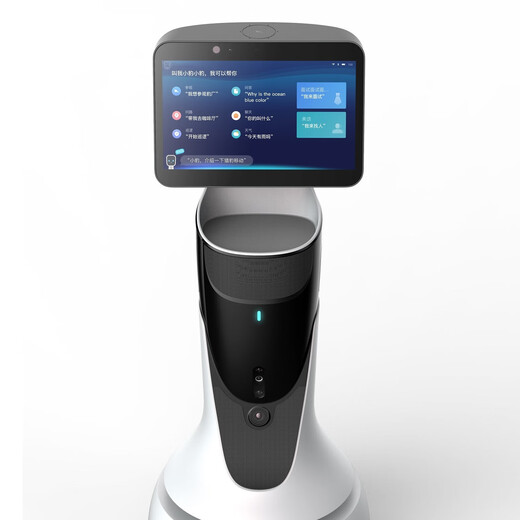 猎户星空智能机器人语音对话高科技展厅讲解大厅迎宾接待表演舞蹈学校用 白色
