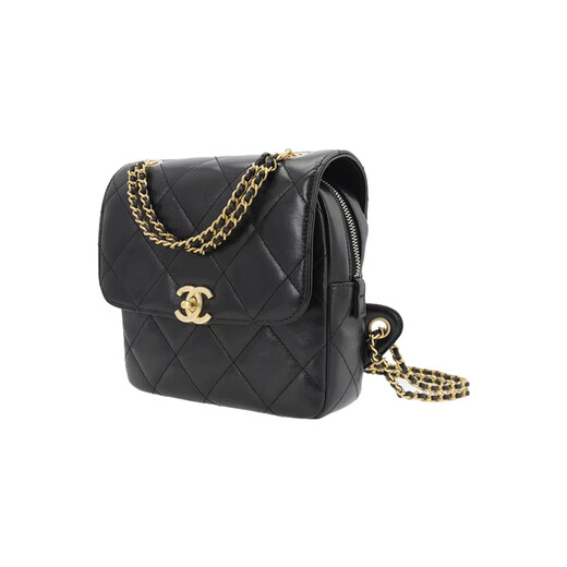 Chanel (Chanel) Mochila para mujer Serie 23A Mochila con cadena de piel de cordero con patrón de diamantes Ado Mochila AS3884 B10389 94035 Preventa