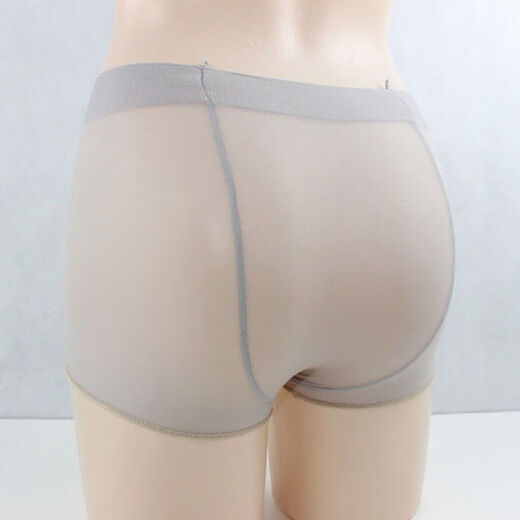 Universal men's invisible self-masking underwear, men's sexy underwear, sexy private aircraft, ice silk masculine, ultra-thin and transparent, skin color 1 pack, JLJ set closed mouth, one size fits all, 120Jin, Jin is equal to 0.5kg, can be worn below