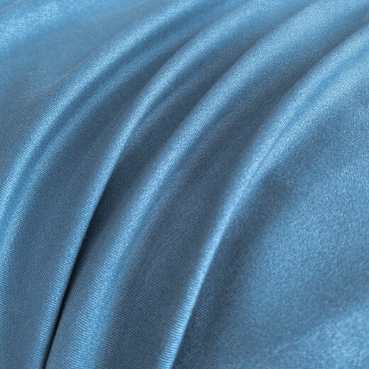 Derenxin bed four-piece bed quilt cover sheet pillowcase single and double bedding washed cotton brushed embroidered quilt cover sheet Bentley blue (light luxury embroidery style) single bed three-piece set - suitable for 150*200 quilts