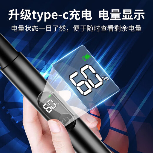 Chuxian electric private shaver shaver for men and women, armpit hair, pubic hair removal, body hair trimmer, nose hair eyebrow trimmer, private part anal hair removal shaver, private shaver, shaver, exclusive digital display model, dual blade heads + LCD digital display + rechargeable use