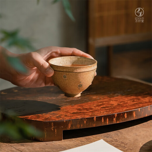 Wanqiantang (Edenus) tea ceremony ornaments, ceramic high-end Kung Fu tea sets, Dunhuang series tea pet ornaments, Dunhuang co-branded blind box A 1 Dunhuang blind box (random)