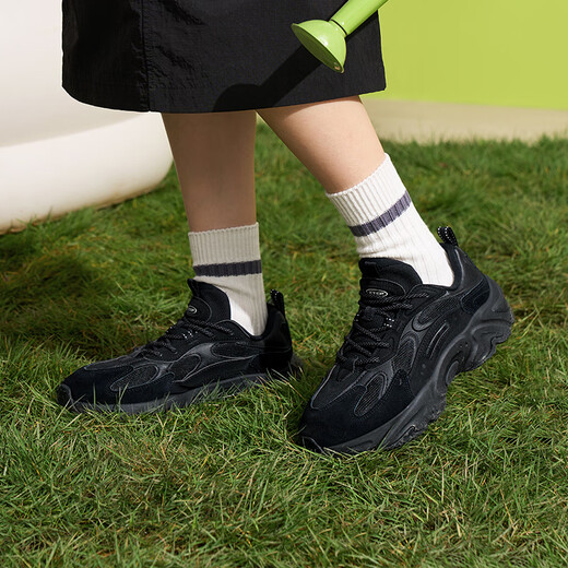 Xtep Women's Shoes Migration 2.0 Sports and Casual Dad Shoes Winter Warmth 2025 New Anti-Slip Wear-Resistant Increased Height and Versatile