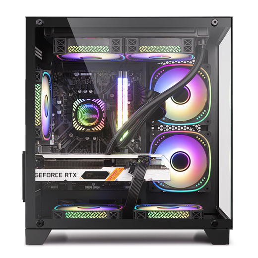 ASUS host 14600kf+5060ti 16G/4060ti/5060/5070 Family Bucket E-sports live broadcast design game host computer desktop assembly computer with two 14600KF丨5060丨16G丨1T