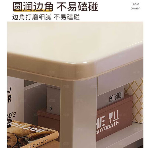 Jiajialin solid wood computer desk bedroom study desk home office student with bookshelf integrated desktop writing desk with bookshelf desk warm white 100*50*72cm