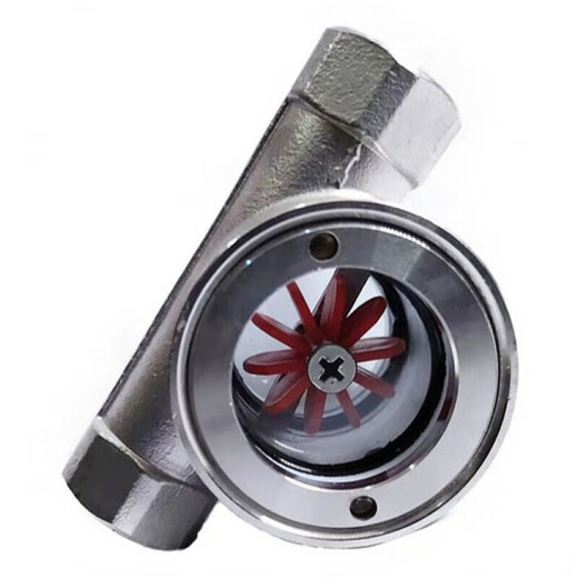 SG-YL11-1 stainless steel eccentric impeller sight glass 304S 316L stainless steel flow indicator tube sight cup positive 316L stainless steel DN40 eccentric type