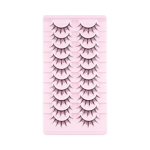 Hard stems can support false eyelashes, Little Devil, False Eyelashes, Hard stems, False Eyelashes, Hairy Mom's Sexy Comics, Ten Pairs of Black Stems, 009 Little Devil (not glue-free)