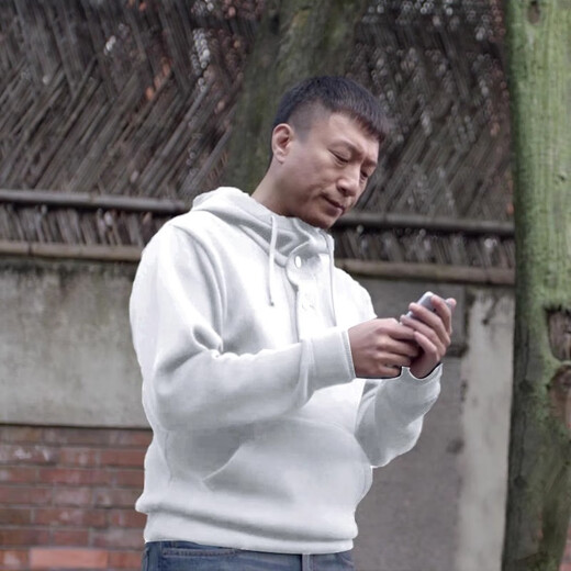 Kuraishi Kazuki 2024 new trendy brand burgundy velvet sweatshirt men's American hooded spring, autumn and winter Henry shirt collar jacket burgundy M