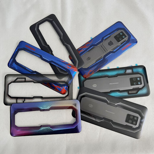 歌索沃适用于 红魔7S Pro NX709S NX679J 后盖玻璃 电池盖 外壳后壳 7SPro后盖大黄蜂带镜片（拆机九八新 配工具胶 外壳