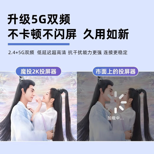 天猫魔盒魔投2K投屏器网络电视可手机电视同屏播放办公