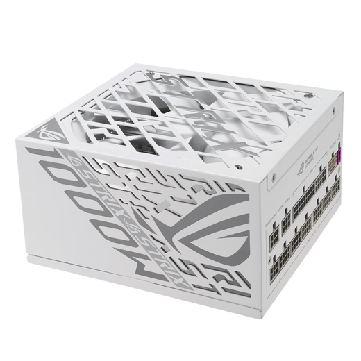ASUS ROG STRIX Platinum Thunder Eagle 1000W white gallium nitride power supply ATX3/graphics card priority voltage stabilization/all Japanese capacitors/full module/adapted to 40/50 series graphics cards