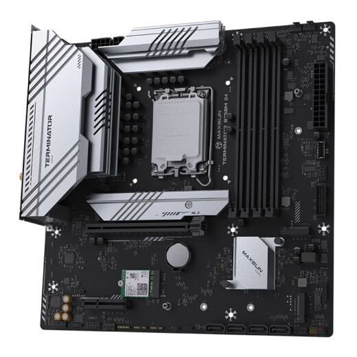 Intel Core 12th Generation CPU Mingxuan B760M Terminator motherboard CPU set Board U set Mingxuan Terminator B760M D4 WIFI i3-12100 Box