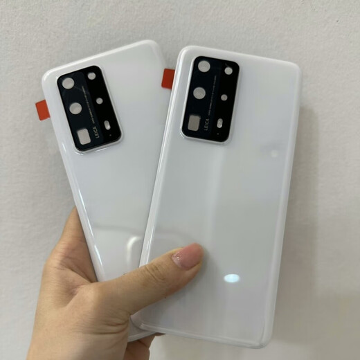 Jingcang Express is suitable for Huawei p40pro+ original back cover original 1:1 ceramic glass mobile phone P40pro+ ceramic black pure original