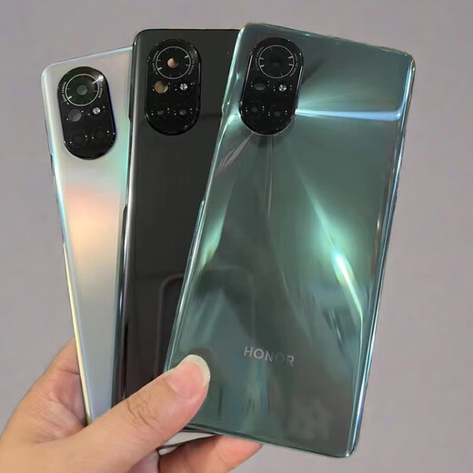 Huawei is suitable for Honor v40 original back cover glass V40 light luxury version original mobile phone shell battery cover back case V40 bright black original back cover